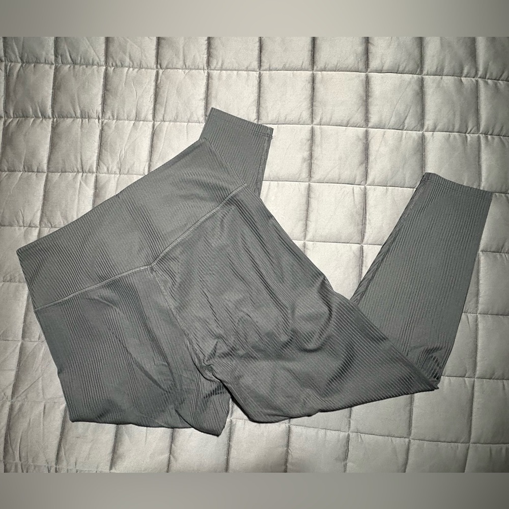 girlfriend collective Ribbed Leggings - Soft Black